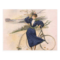 TOP Biking Beauty Post Cards