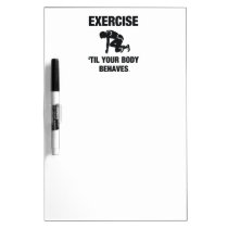 TOP Body Behaves dry erase boards