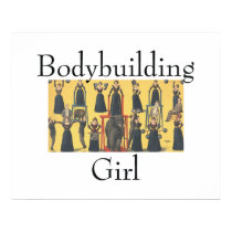 TOP Bodybuilding Girl Poster