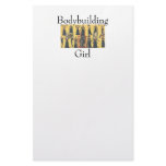 TOP Bodybuilding Girl Stationery Design