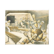TOP Bowling Old School canvas prints