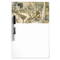 TOP Bowling Old School dry erase boards