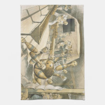 TOP Bowling Old School kitchen towels