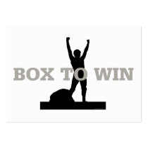 TOP Box to Win business cards
