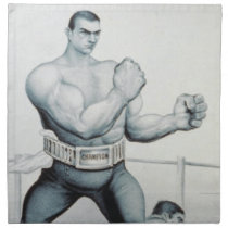 TOP Boxing napkins