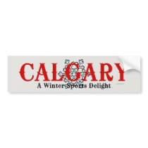 TOP Calgary Winter bumper stickers by teepossible TOP Calgary Winter bumper stickers