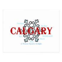 TOP Calgary Winter Postcard