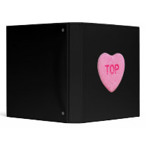 Top Candy Heart Binder