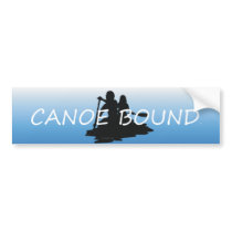 TOP Canoe Bound Bumper Sticker