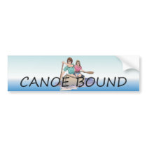 TOP Canoe Bound Bumper Stickers