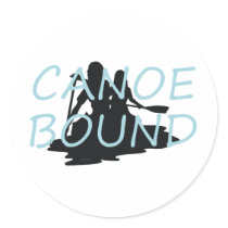 TOP Canoe Bound Stickers