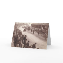 TOP Car Race Greeting Card