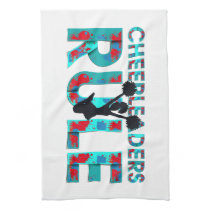 TOP Cheerleaders Rule Kitchen Towel