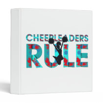 TOP Cheerleaders Rule Vinyl Binder