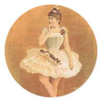 TOP Classic Ballerina Stickers