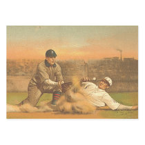 TOP Classic Baseball business cards by teepossible TOP Classic Baseball business cards