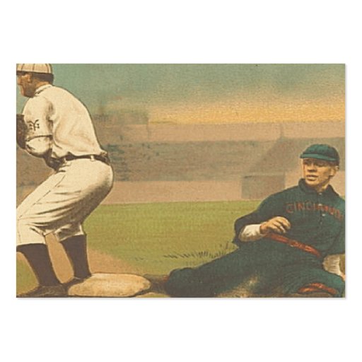 TOP Classic Baseball Business Card (front side)