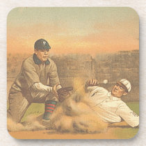 TOP Classic Baseball cork coasters