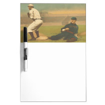 TOP Classic Baseball Dry-Erase Whiteboard