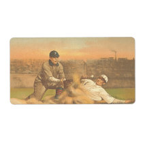 TOP Classic Baseball Labels