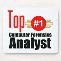 Top Computer Forensics Analyst Mouse Pad