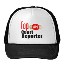 Top Court Reporter Hats
