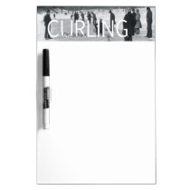 TOP Curling Old School dry erase boards