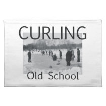 TOP Curling Old School placemats
