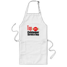 Top Customer Service Rep Aprons