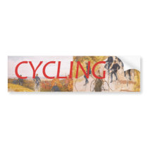 TOP Cycling bumper stickers by teepossible TOP Cycling bumper stickers