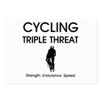 TOP Cycling Triple Threat business cards by teepossible TOP Cycling Triple Threat business cards