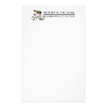 TOP Cycling Victory Slogan Custom Stationery