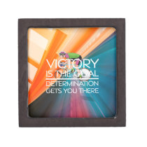 TOP Cycling Victory Slogan Premium Keepsake Box