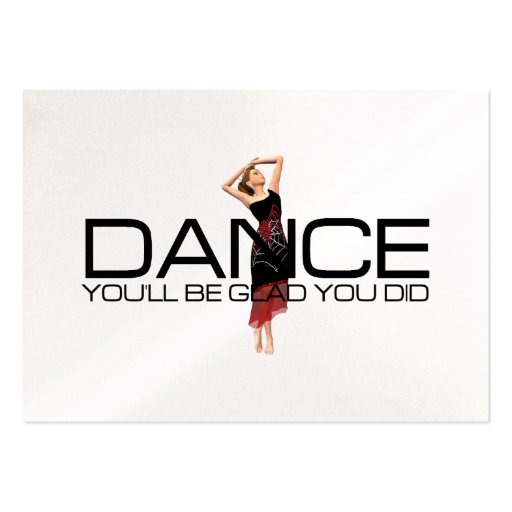 TOP Dance Business Card Templates (front side)