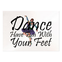 TOP Dance Fun Business Card