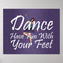 TOP Dance Fun Print