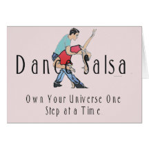 TOP Dance Salsa Card