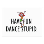 TOP Dance Stupid Business Card