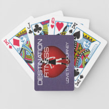 TOP Destination Fitness Bicycle Card Decks