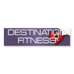 TOP Destination Fitness Bumper Stickers