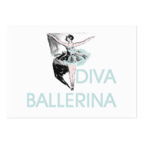 TOP Diva Ballerina business cards