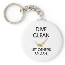 TOP Dive Clean Keychain