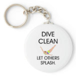 TOP Dive Clean Keychain