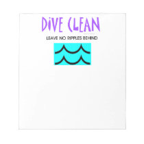 TOP Dive Clean No Ripples Notepads