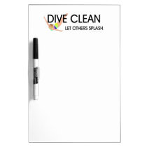 TOP Dive Clean (W) dry erase boards