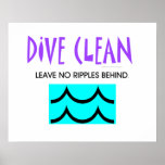 TOP Diving No Ripples Posters