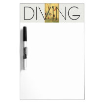 TOP Diving Old School dry erase boards