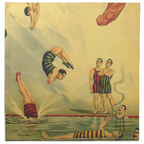 TOP Diving Old School napkins