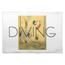 TOP Diving Old School Place Mats