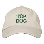 Top Dog Embroidered Baseball Caps